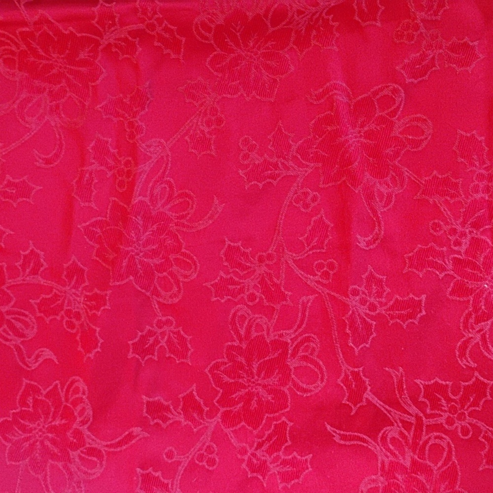 🎁 DAMASK RED HOLIDAY  Tablecloth Rectangular